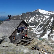 Rojacher Hütte at 2713 meters sea-level